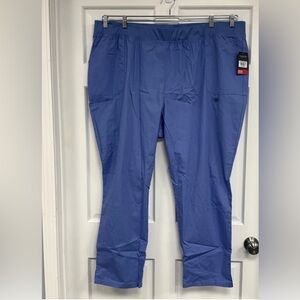 NWT Dickies EDS Scrub Pants 5X Ciel Blue Everyday Signature Scrubs  Pull On